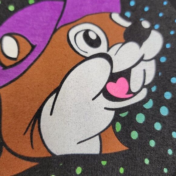 Buc-ees Men's My Jam T-Shirt Size Small Black Colorful Short Sleeve - Picture 7 of 9